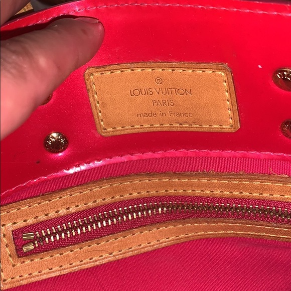 Authentic Pink Vinyl Louis Vuitton Mini Purse - Picture 3 of 4